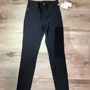 Good American Black Denim Pants